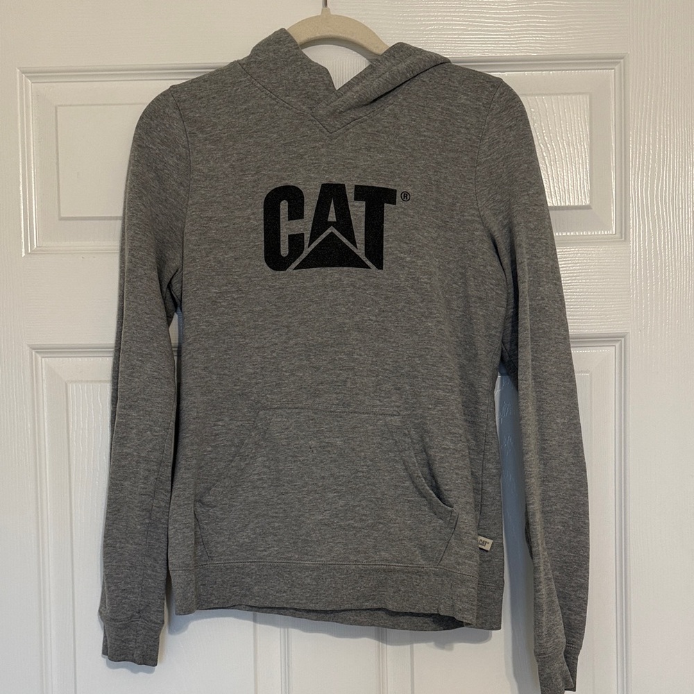 Caterpillar Gray Hoodie
